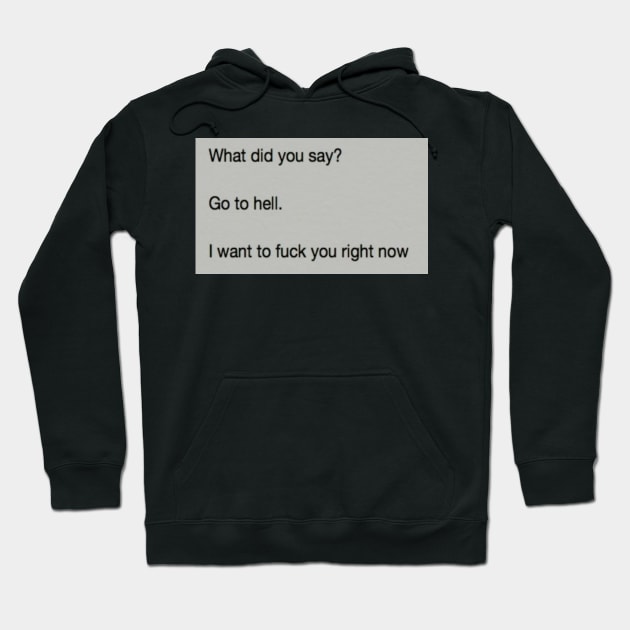 The Good Fight McHart Quote Hoodie by baranskini